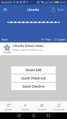 Librarika android App screenshot 1